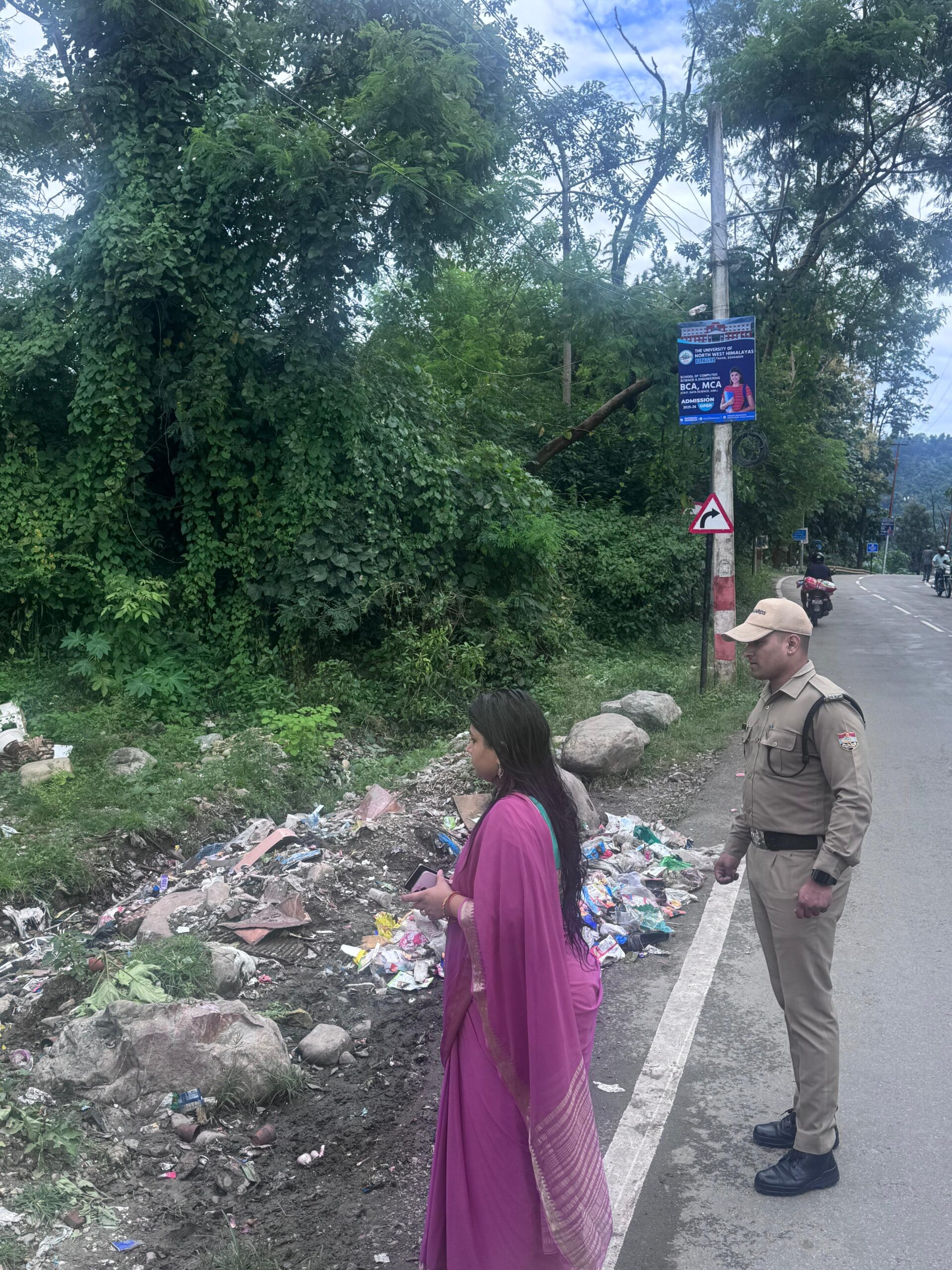 नगर आयुक्त ने किया रायपुर क्षेत्र का औचक निरीक्षण, गंदगी पाए जाने पर होगी करवाई।